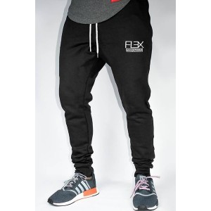 Men Embroidery Letters Drawstring Waist Sports Joggers