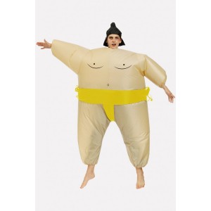 Men Sumo Wrestler Inflatable Cute Cosplay Costume