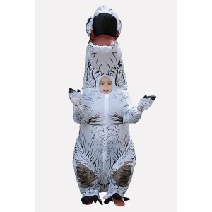 Riding A Dinosaur Kids Halloween Costume