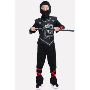 Ninja Kids Cute Halloween Costume