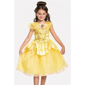 Yellow Princess Dress Cute Kids Costume