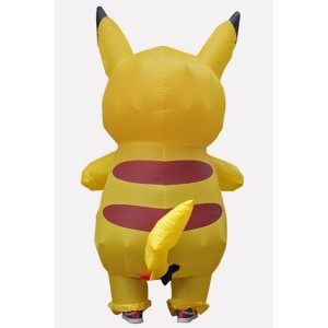 Yellow Pikachu Inflatable Kids Halloween Costume