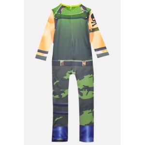 Army-green Fortnite 3d Print Kids Halloween Cosplay Costume