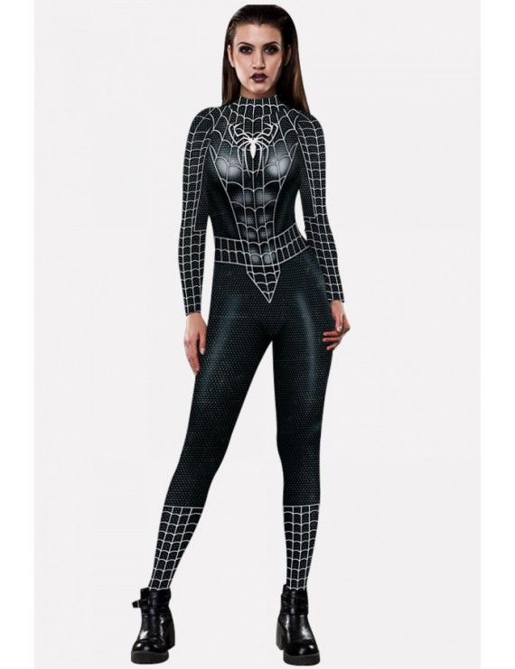 Black Spider Woman Adults Halloween Costume