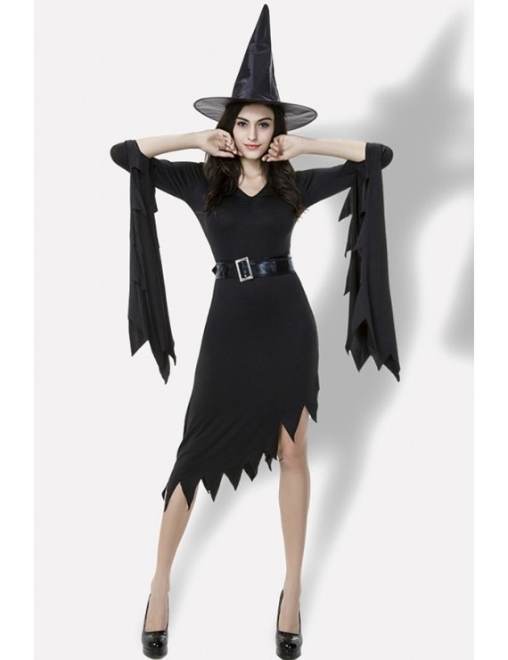 Black Witch Dress Halloween Costume