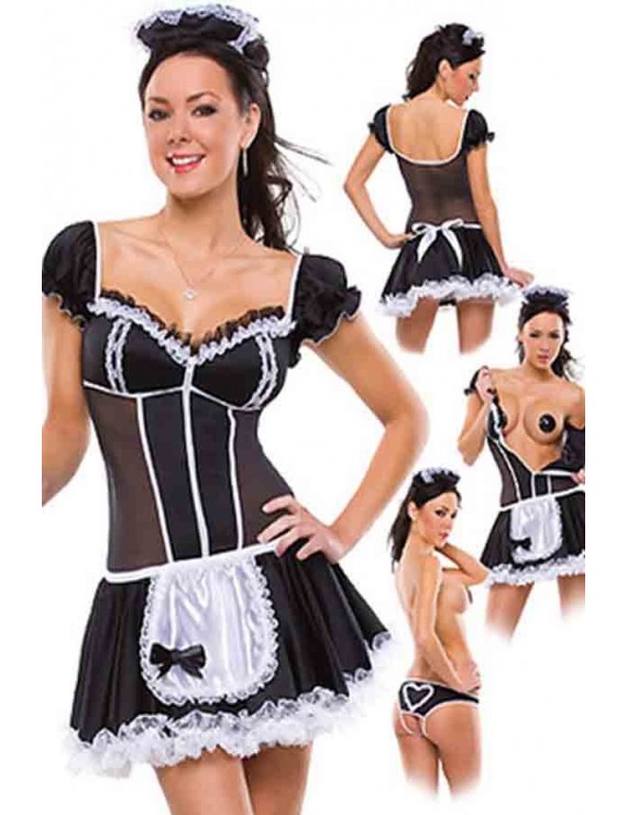 Strip Down Maid Costume