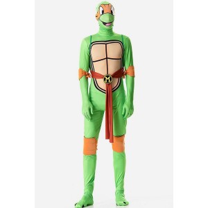 Orange Ninja Turtle Halloween Costume